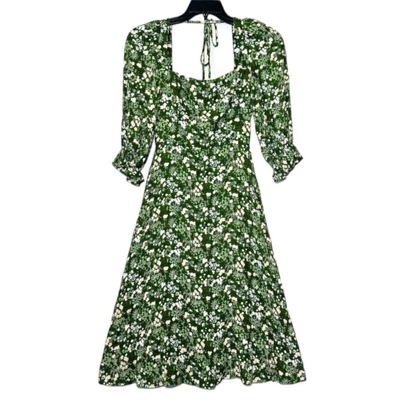 Reformation Enid Dress in Autumnal Floral Midi Cottagecore Farmcore size 2 - Picture 4 of 13